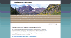 Desktop Screenshot of lesberensonmd.com